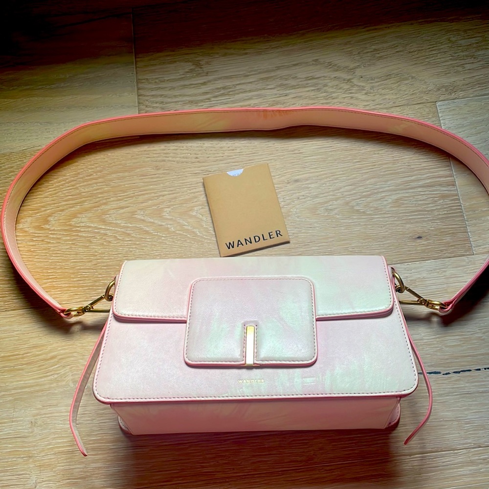 Wandler Tie Dye Pink Shoulder Bag